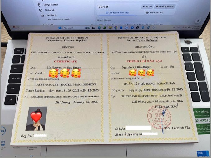 nghiệp vụ nhà hàng khách sạn