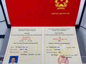 khóa học vận tải đường bộ